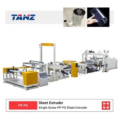 Enkeltskrue PET ikke-tørrende udstødningsekstruder