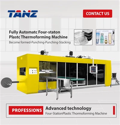 Plast vakuumformende sugeblisterstøbemaskine